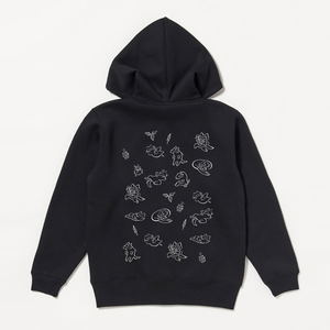 Monster Hunter Rise - Gorogoro Palico Line Art Hoodie (S Size)_