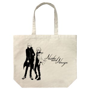 Night Head 2041 - Naoya And Naoto Kirihara Large Tote Bag Natural_