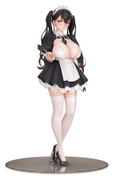 POPQN Original Illustration 1/6 Scale Pre-Painted Figure: High Hourly Wage Maid Cafe Clerk thumbnail 1