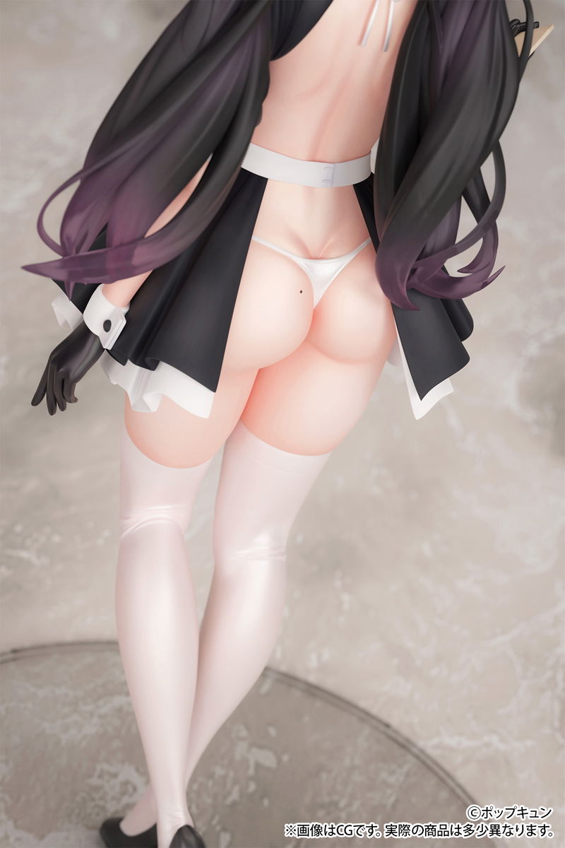 POPQN Original Illustration 1/6 Scale Pre-Painted Figure: High Hourly Wage Maid Cafe Clerk image 9