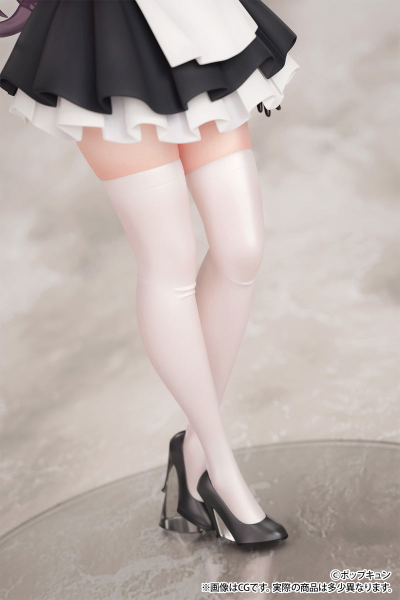POPQN Original Illustration 1/6 Scale Pre-Painted Figure: High Hourly Wage Maid Cafe Clerk image 11