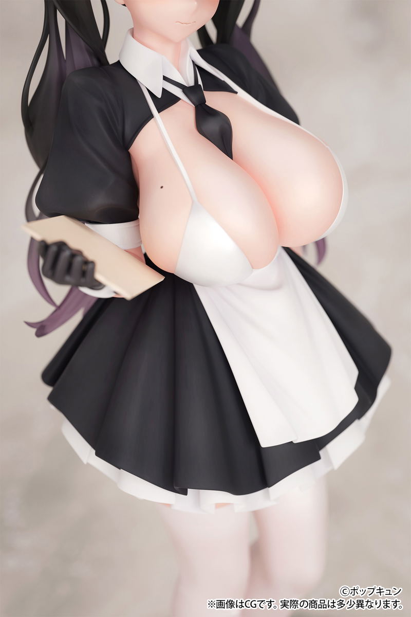 POPQN Original Illustration 1/6 Scale Pre-Painted Figure: High Hourly Wage Maid Cafe Clerk image 14