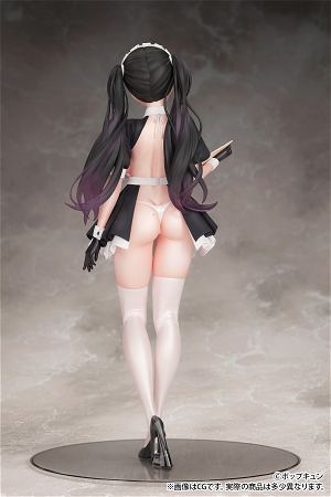 POPQN Original Illustration 1/6 Scale Pre-Painted Figure: High Hourly Wage Maid Cafe Clerk