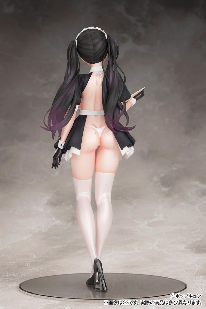 POPQN Original Illustration 1/6 Scale Pre-Painted Figure: High Hourly Wage Maid Cafe Clerk image 5