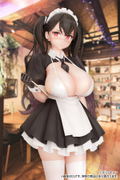 POPQN Original Illustration 1/6 Scale Pre-Painted Figure: High Hourly Wage Maid Cafe Clerk thumbnail 15