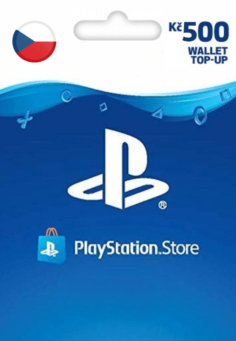 PSN Card 500 CZK | Playstation Network Czech Republic <span class="ext ext_digital">digital</span> image 1