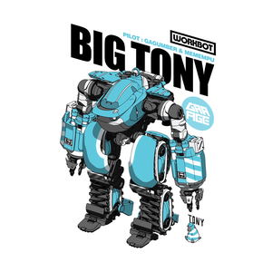 Sakugan - Big Tony And Tony T-shirt White (XL Size)_