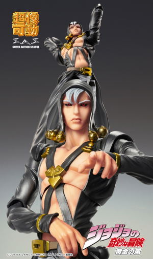 Super Action Statue JoJo's Bizarre Adventure Part 5 Golden Wind: Risotto Nero