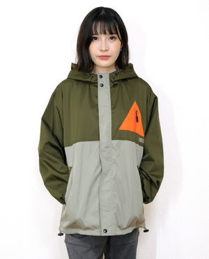 Yuru Camp - Wilderness Experience Collaboration Packable Mountain Jacket Khaki (XL Size)_