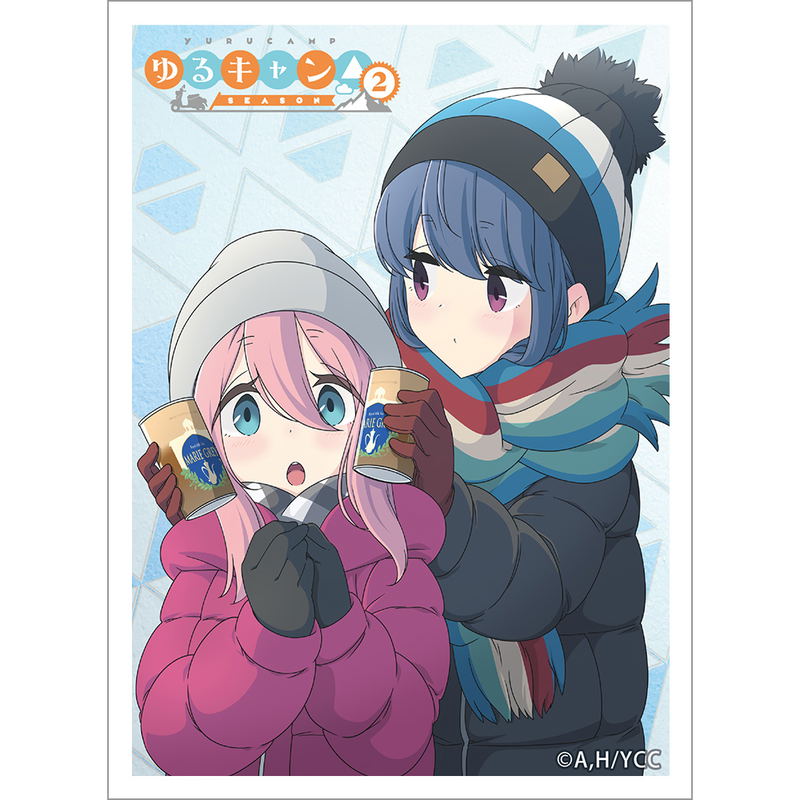 Yurucamp Season 2 Sleeve: Kagamihara Nadeshiko & Shima Rin Anime B image 1