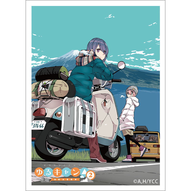 Yurucamp Season 2 Sleeve: Kagamihara Nadeshiko & Shima Rin Original image 1