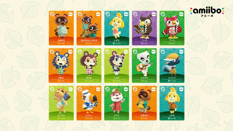 Doubutsu no Mori amiibo Card Vol.5 image 2