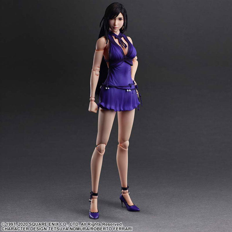 Final Fantasy VII Remake Play Arts Kai: Tifa Lockhart Dress Ver.