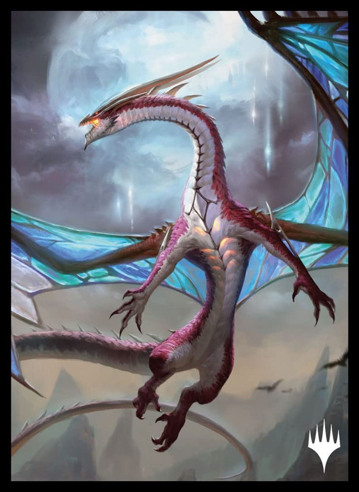 Magic The Gathering Players Card Sleeve Innistrad: Midnight Hunt Moonveil Regent MTGS-178 image 1