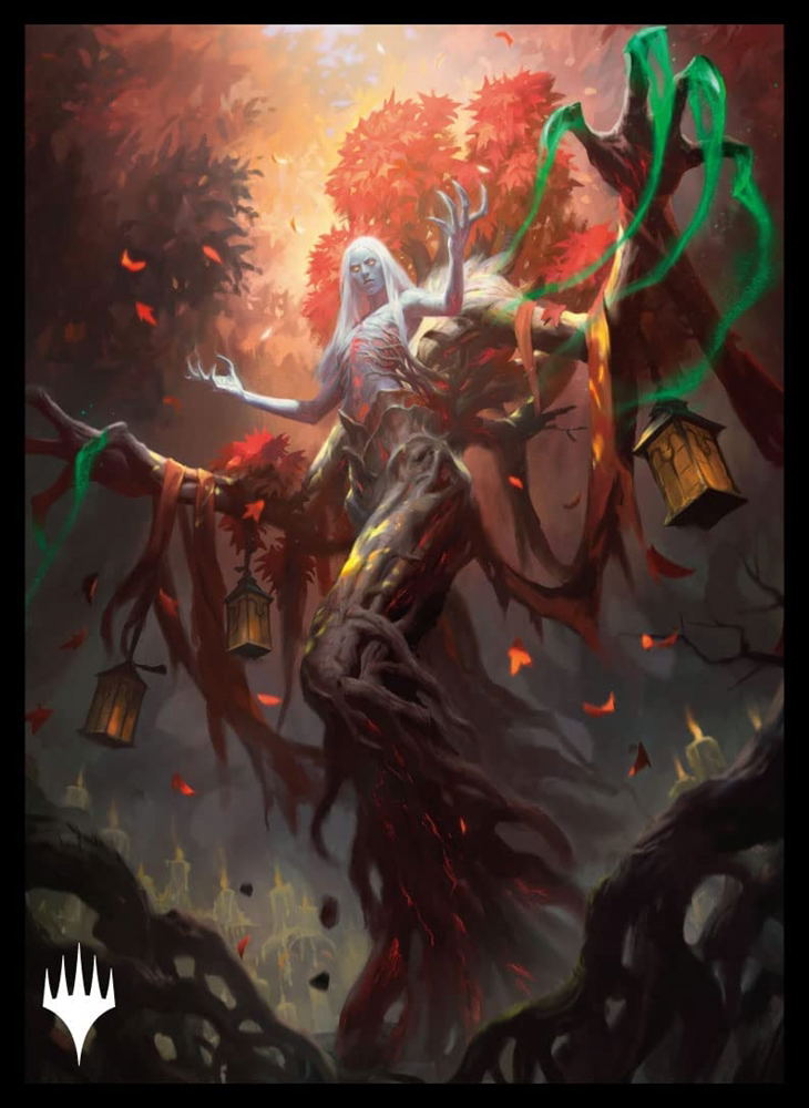 Magic The Gathering Players Card Sleeve Innistrad: Midnight Hunt Wrenn and Seven MTGS-179 Magic The Gathering Players Card Sleeve Innistrad: Midnight Hunt Wrenn and Seven MTGS-179