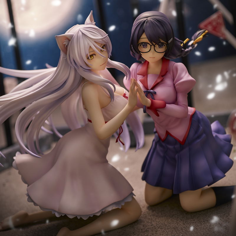 Nekomonogatari Black Tsubasa Family Pre-Painted Figure: Tsubasa Hanekawa (Set of 2) (Re-run) image 12
