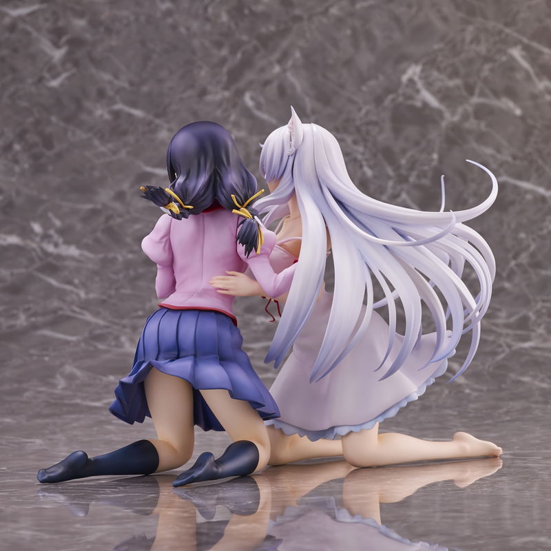Nekomonogatari Black Tsubasa Family Pre-Painted Figure: Tsubasa Hanekawa (Set of 2) (Re-run) image 6