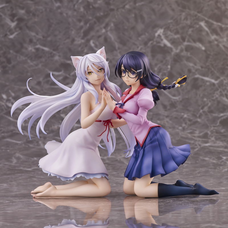 Nekomonogatari Black Tsubasa Family Pre-Painted Figure: Tsubasa Hanekawa (Set of 2) (Re-run) image 7