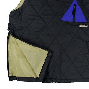 Yuru Camp - Wilderness Experience Collaboration Tent Pocket Camp Vest Black (M Size)