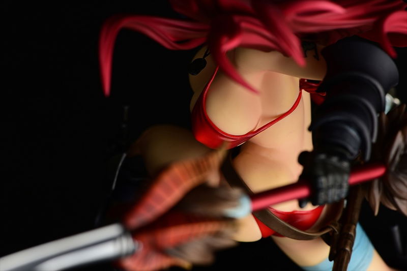 Fairy Tail 1/6 Scale Pre-Painted Figure: Erza Scarlet The Knight Ver. Another Color :Black Armor: image 12
