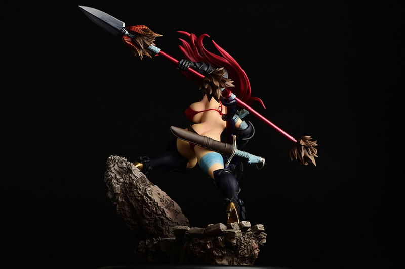 Fairy Tail 1/6 Scale Pre-Painted Figure: Erza Scarlet The Knight Ver. Another Color :Black Armor: image 13