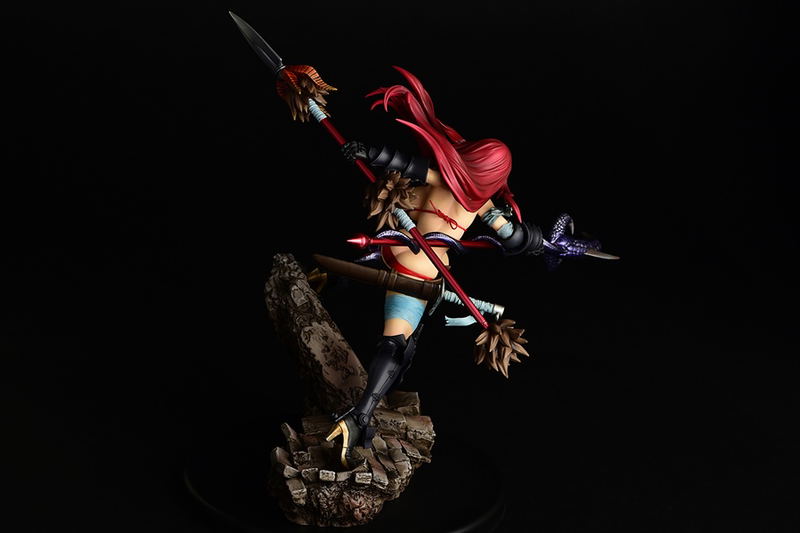 Fairy Tail 1/6 Scale Pre-Painted Figure: Erza Scarlet The Knight Ver. Another Color :Black Armor: image 17