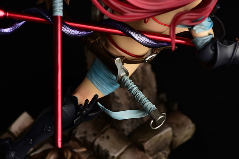 Fairy Tail 1/6 Scale Pre-Painted Figure: Erza Scarlet The Knight Ver. Another Color :Black Armor: image 21