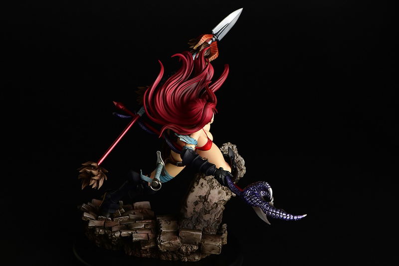Fairy Tail 1/6 Scale Pre-Painted Figure: Erza Scarlet The Knight Ver. Another Color :Black Armor: image 23