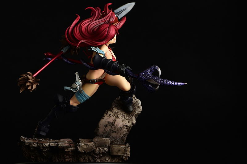 Fairy Tail 1/6 Scale Pre-Painted Figure: Erza Scarlet The Knight Ver. Another Color :Black Armor: image 24