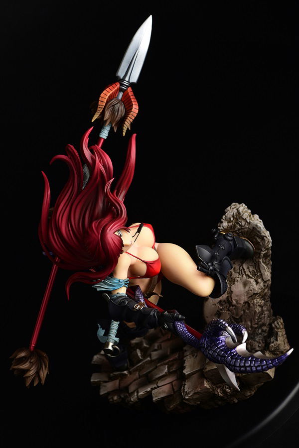 Fairy Tail 1/6 Scale Pre-Painted Figure: Erza Scarlet The Knight Ver. Another Color :Black Armor: image 3