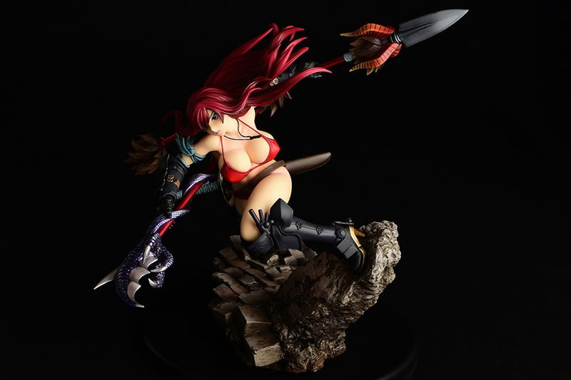 Fairy Tail 1/6 Scale Pre-Painted Figure: Erza Scarlet The Knight Ver. Another Color :Black Armor: image 6