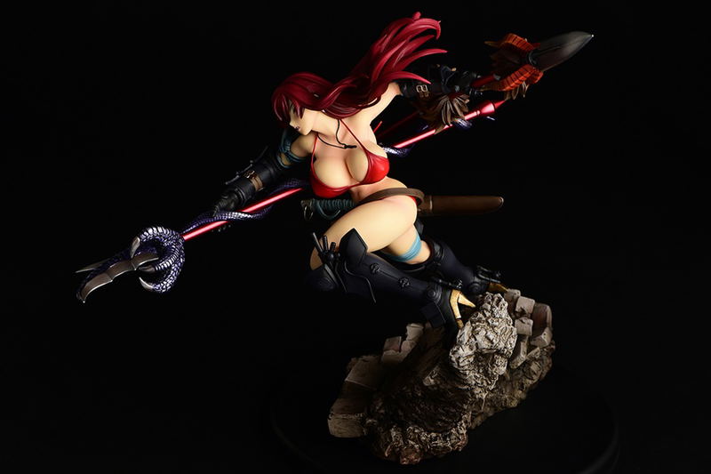 Fairy Tail 1/6 Scale Pre-Painted Figure: Erza Scarlet The Knight Ver. Another Color :Black Armor: image 8