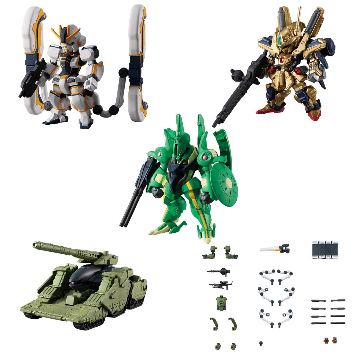 FW Gundam Converge #Plus03: Gundam (Set of 5)