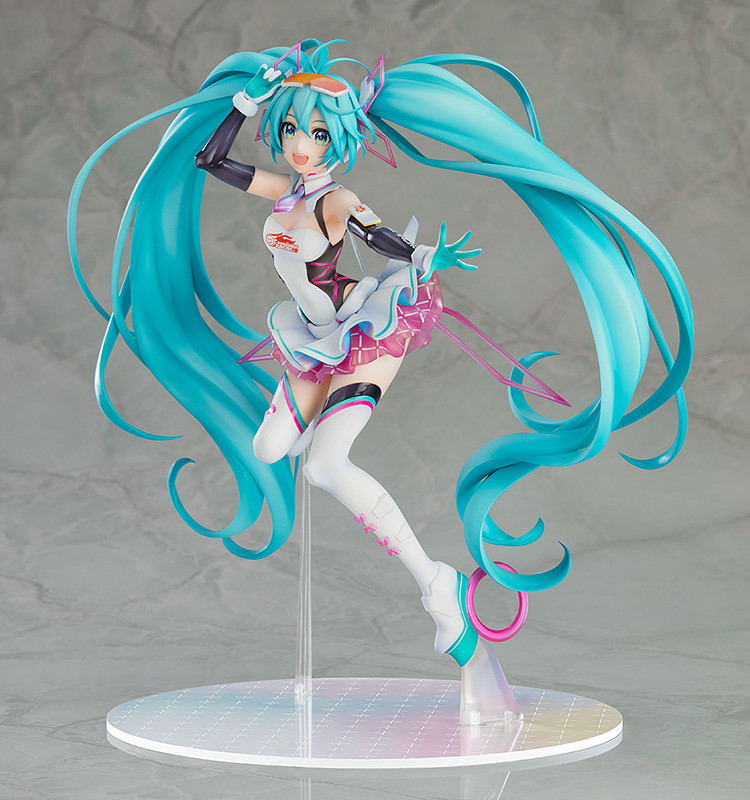 Hatsune Miku GT Project 1/7 Scale Pre-Painted Figure: Racing Miku 2021 Ver. [GSC Online Shop Exclusive Ver.] image 3
