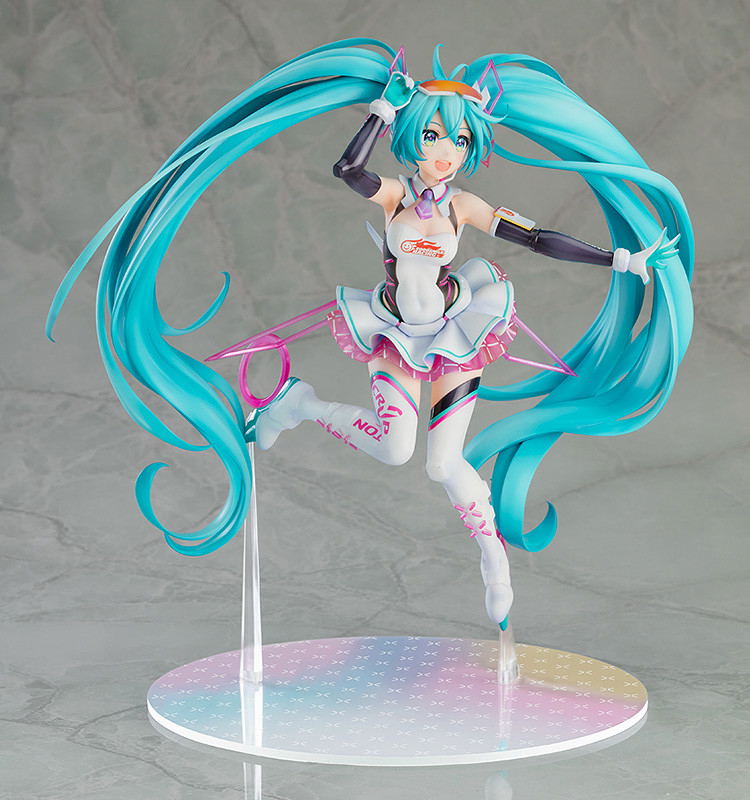Hatsune Miku GT Project 1/7 Scale Pre-Painted Figure: Racing Miku 2021 Ver. [GSC Online Shop Exclusive Ver.] image 5
