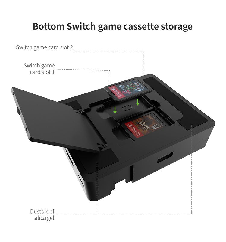 MC-NS035 Charging Dock & TV Adapter for Nintendo Switch image 3