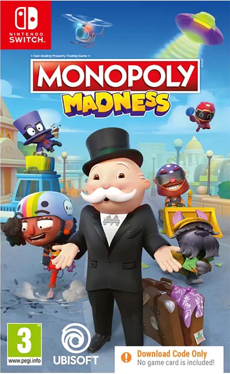 NEW - SWITCH - Monopoly for Nintendo Switch Download No Cart