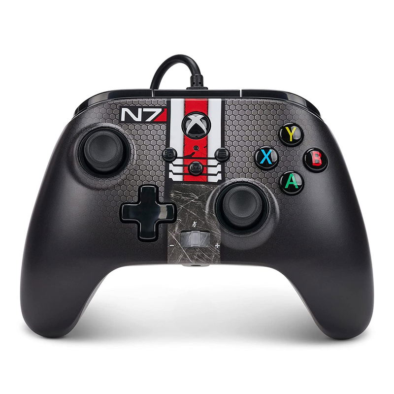 PowerA Enhanced Wired Controller For Xbox Series X|S (Mass Effect N7) image 1
