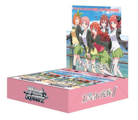 Weiss Schwarz Booster Pack The Quintessential Quintuplets Season 2 (Set of 16 Packs) (re-run) image 1