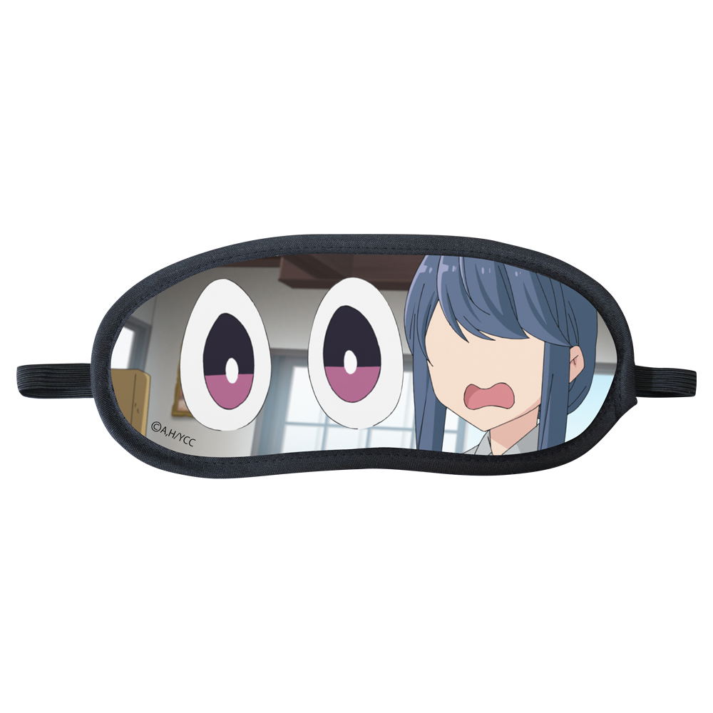 Yurucamp Astonished Rin's Eye Mask