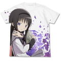 Puella Magi Madoka Magica - Homura Akemi Full Graphic T-shirt Version 2.0 (White | Size XL) thumbnail 1