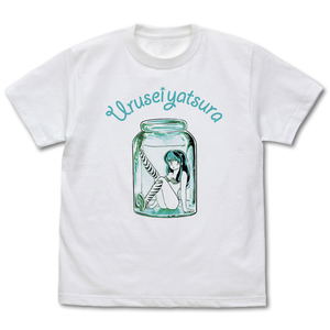 Urusei Yatsura - Lum In The Bottle T-shirt White (S Size)_