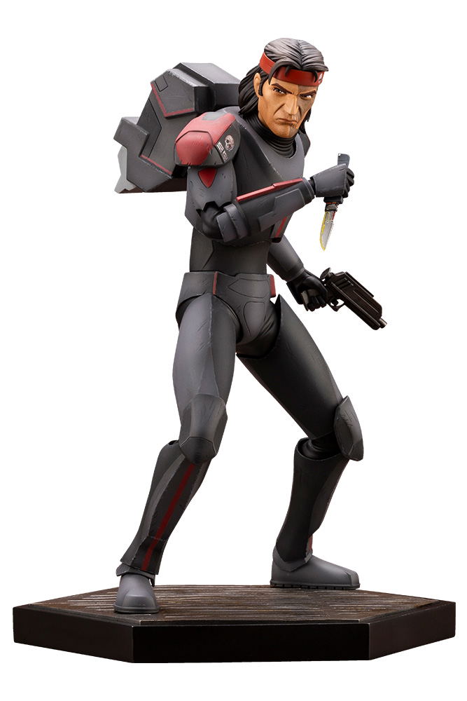 ARTFX Star Wars The Bad Batch 1/7 Scale Pre-Painted Figure: Hunter The Bad Batch image 1