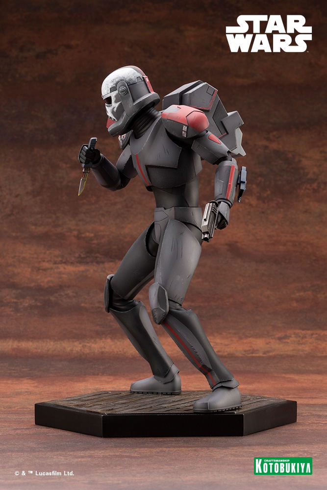 ARTFX Star Wars The Bad Batch 1/7 Scale Pre-Painted Figure: Hunter The Bad Batch image 10