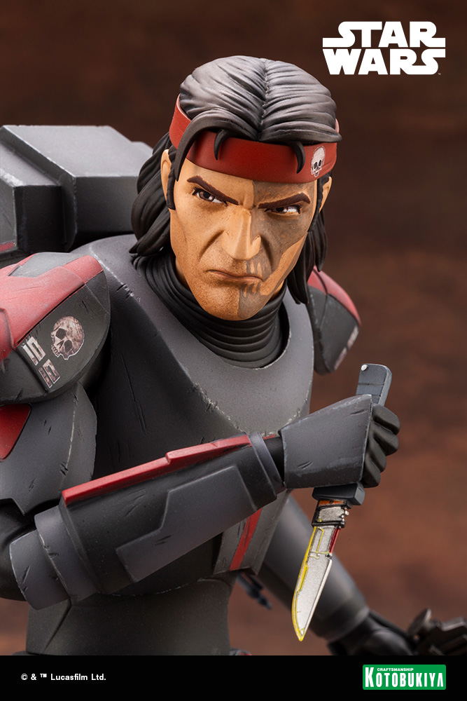 ARTFX Star Wars The Bad Batch 1/7 Scale Pre-Painted Figure: Hunter