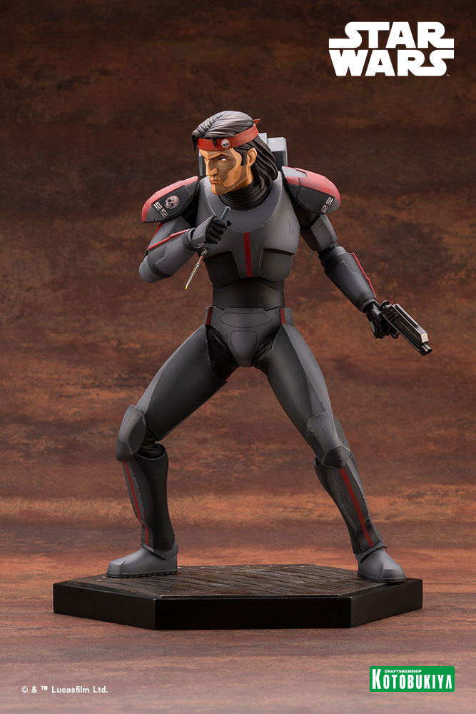 ARTFX Star Wars The Bad Batch 1/7 Scale Pre-Painted Figure: Hunter The Bad Batch image 3