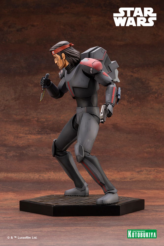 ARTFX Star Wars The Bad Batch 1/7 Scale Pre-Painted Figure: Hunter The Bad Batch image 4