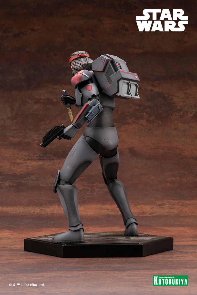 ARTFX Star Wars The Bad Batch 1/7 Scale Pre-Painted Figure: Hunter The Bad Batch image 5