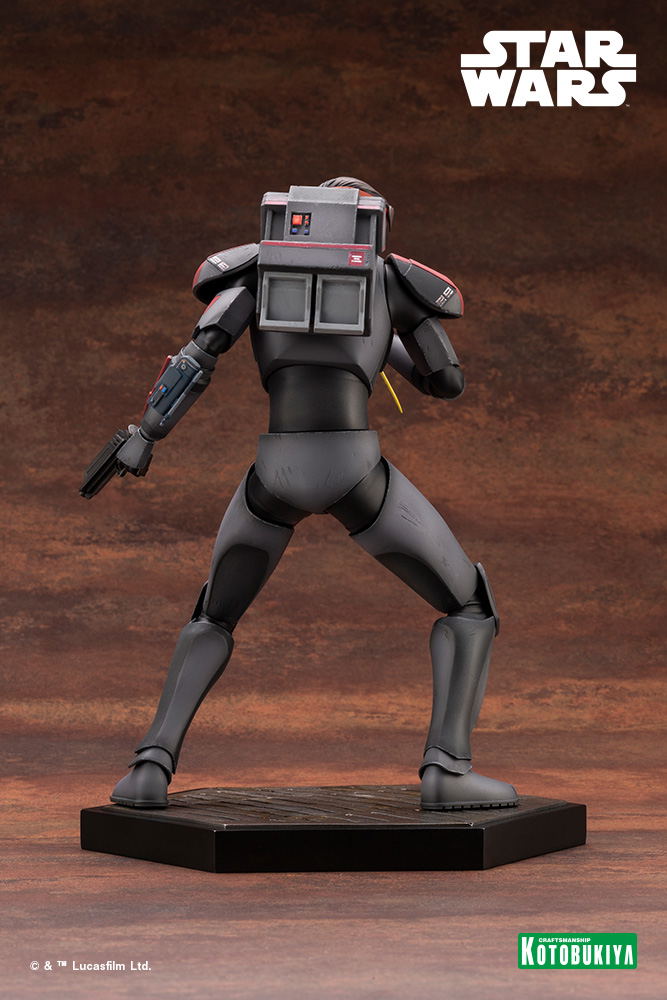ARTFX Star Wars The Bad Batch 1/7 Scale Pre-Painted Figure: Hunter The Bad Batch image 6