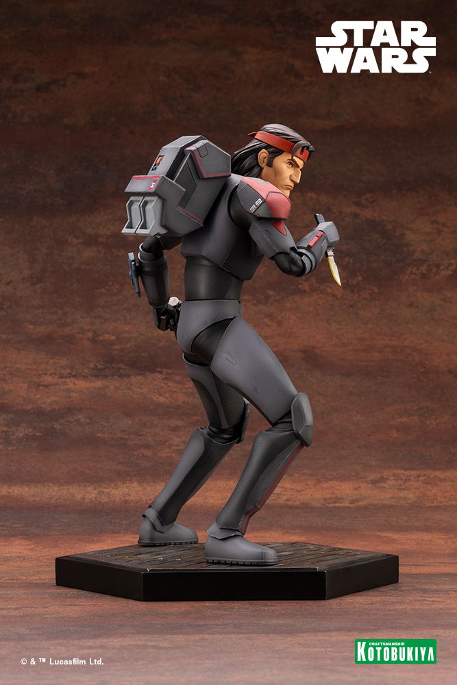ARTFX Star Wars The Bad Batch 1/7 Scale Pre-Painted Figure: Hunter The Bad Batch image 7